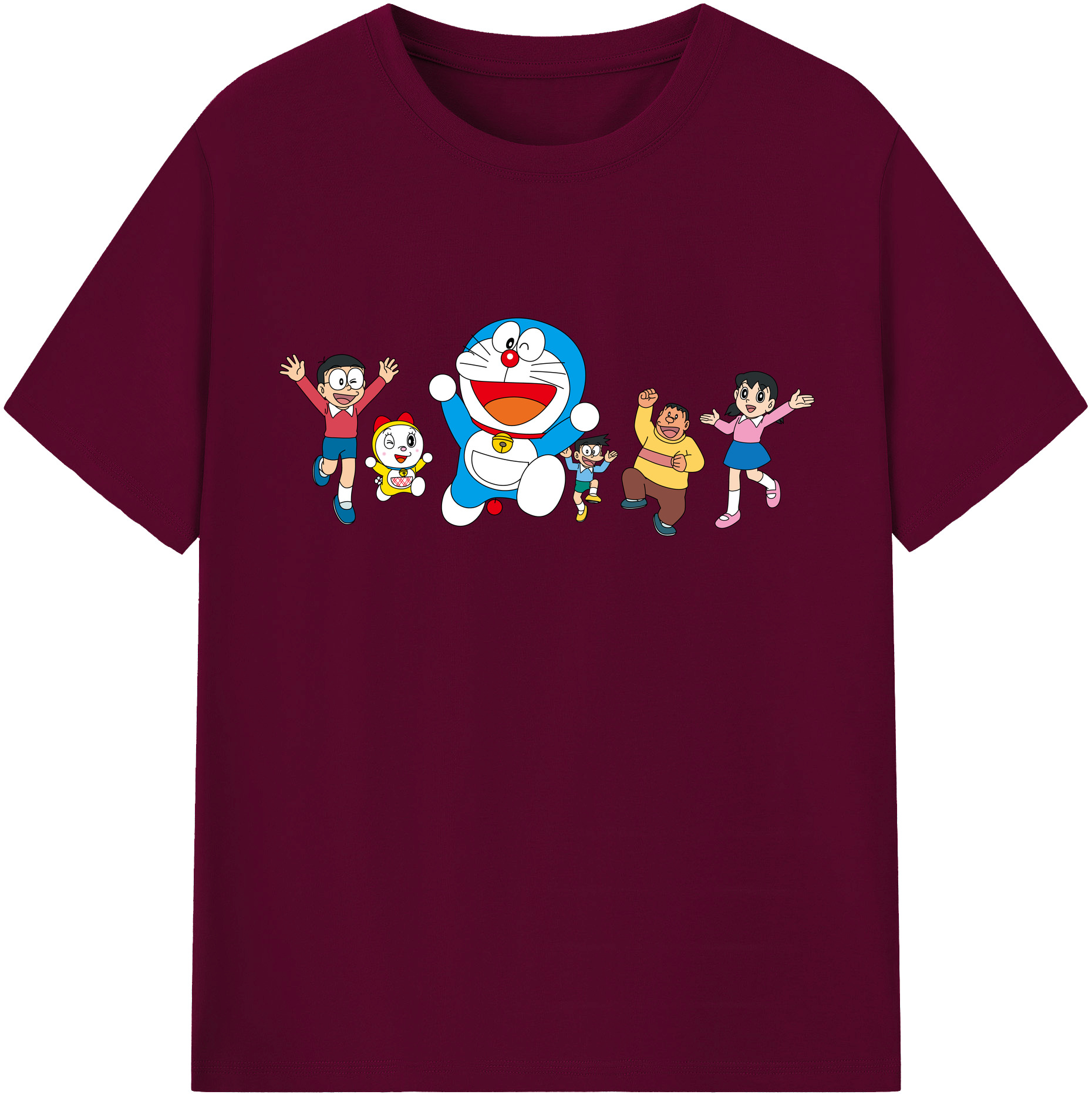 （画像用） ドラえもん 骨川 スネ夫 Doraemon Honekawa Suneo レディースカジュアルプリントTシャツ（綿100％）